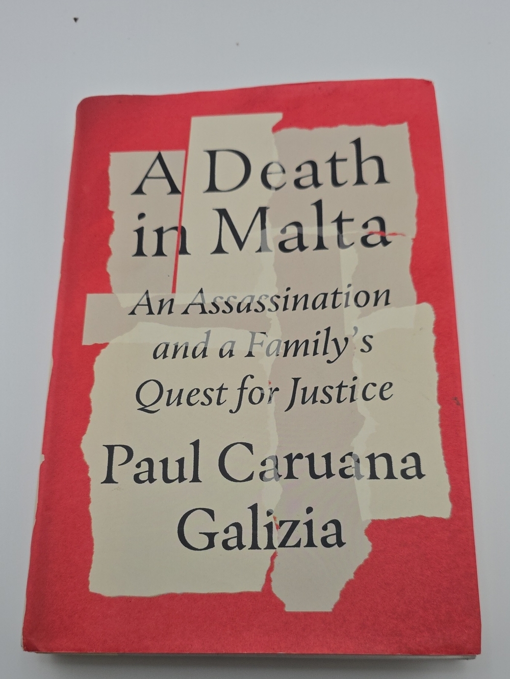 A Death in Malta by Paul Caruana Galizia